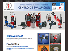 Tablet Screenshot of ecimart.com.mx